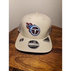New Era Tennessee Titans 9SEVENTY Adjustable Trucker Stretch-Snap Hat Cap NWT